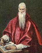 El Greco Hl. Hieronymus als Kardinal china oil painting reproduction